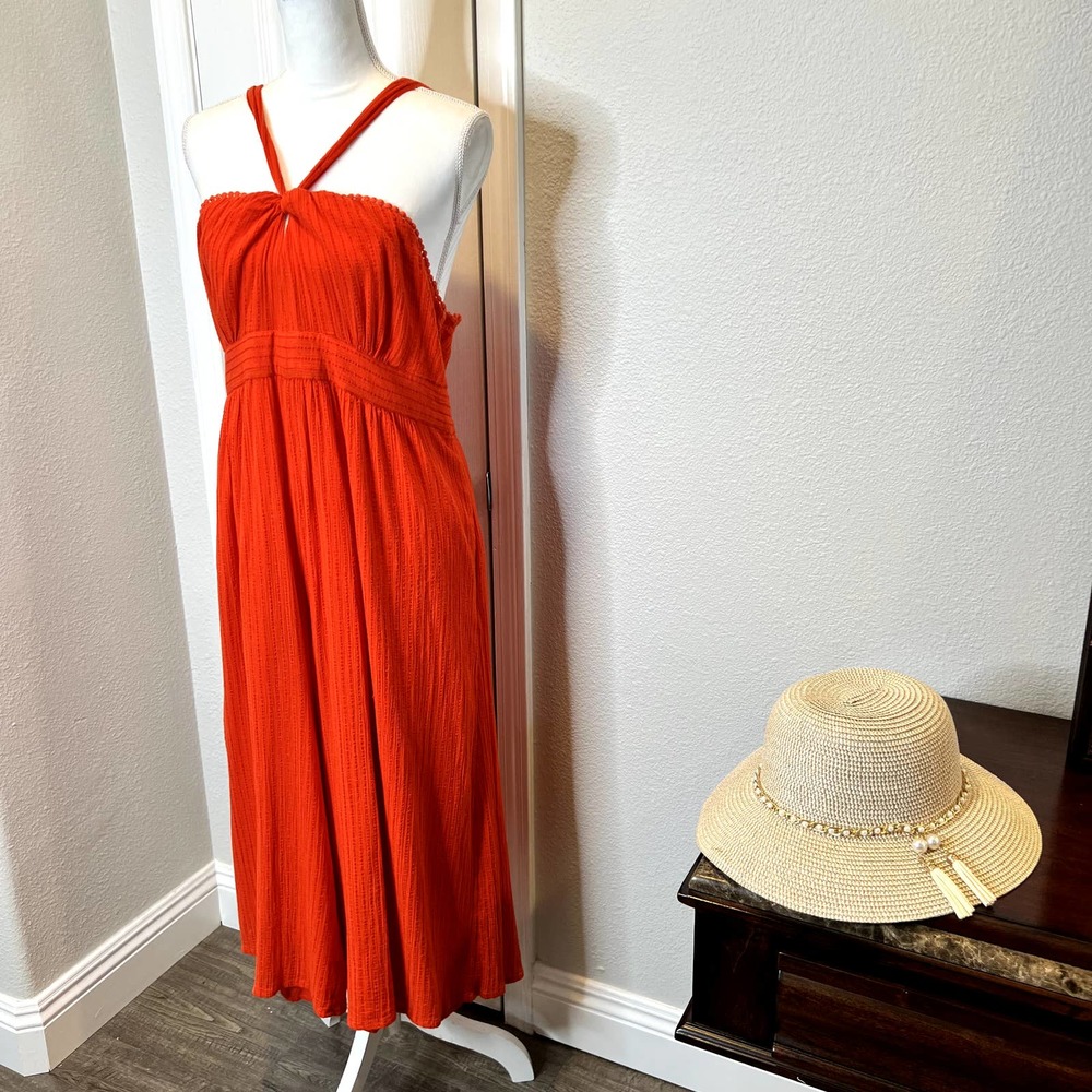 maeve for Antropologie Size 16 Orange Jumpsuit